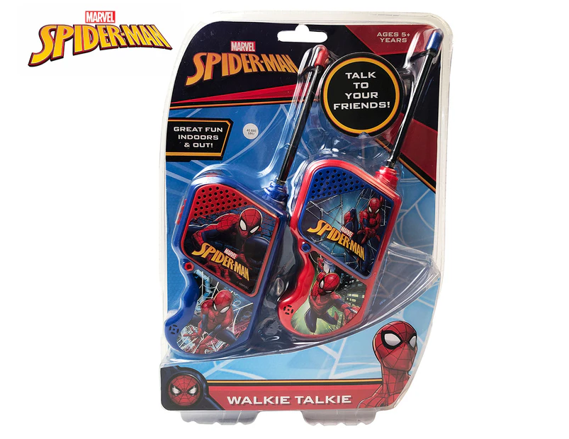 Marvel 2-Piece Spider-Man Walkie Talkie Playset