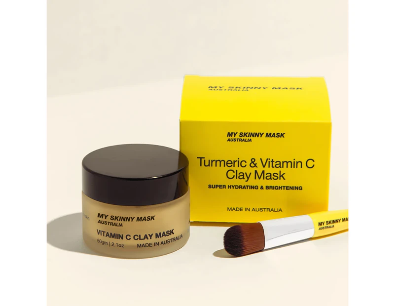 My Skinny Mask - Turmeric and Vitamin C Clay Face Mask 60g