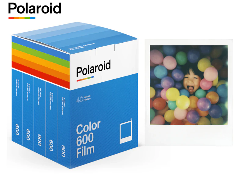 Polaroid Colour 600 Instant Film 40pk