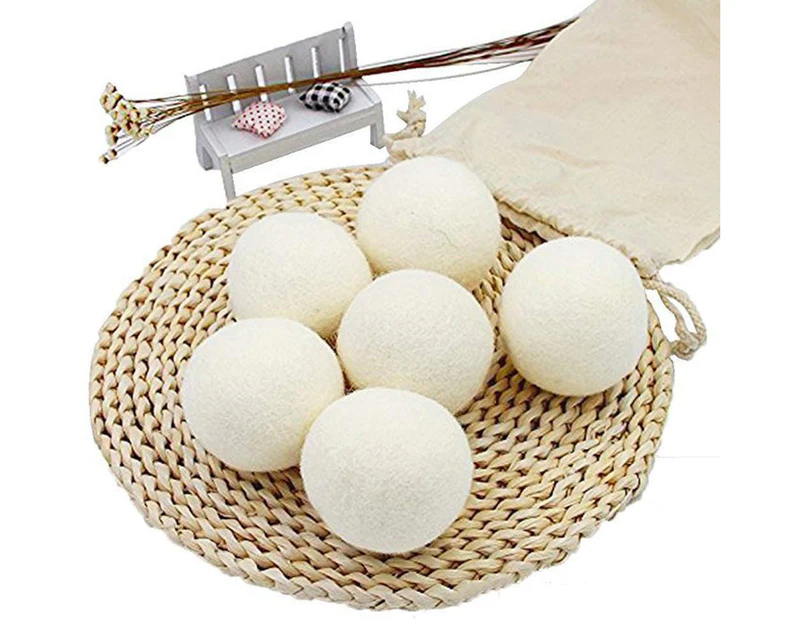100% Natural Wool Dryer Balls Hand Made Engergy Saving 1000 Loads 3/6 Balls