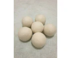 100% Natural Wool Dryer Balls Hand Made Engergy Saving 1000 Loads 3/6 Balls