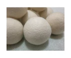 100% Natural Wool Dryer Balls Hand Made Engergy Saving 1000 Loads 3/6 Balls