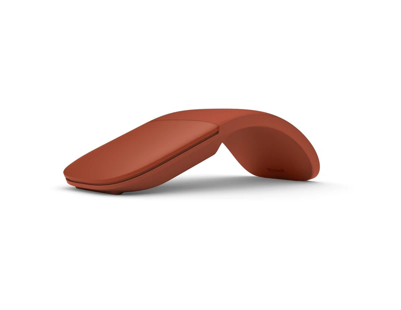 Microsoft Surface Wireless Arc Mouse For Business - Poppy Red