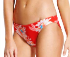 Seafolly Women's Desert Flower Hipster Bikini Pant - Chilli