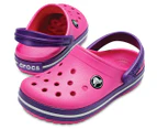 Crocs Girls' Crocband Clogs - Paradise Pink