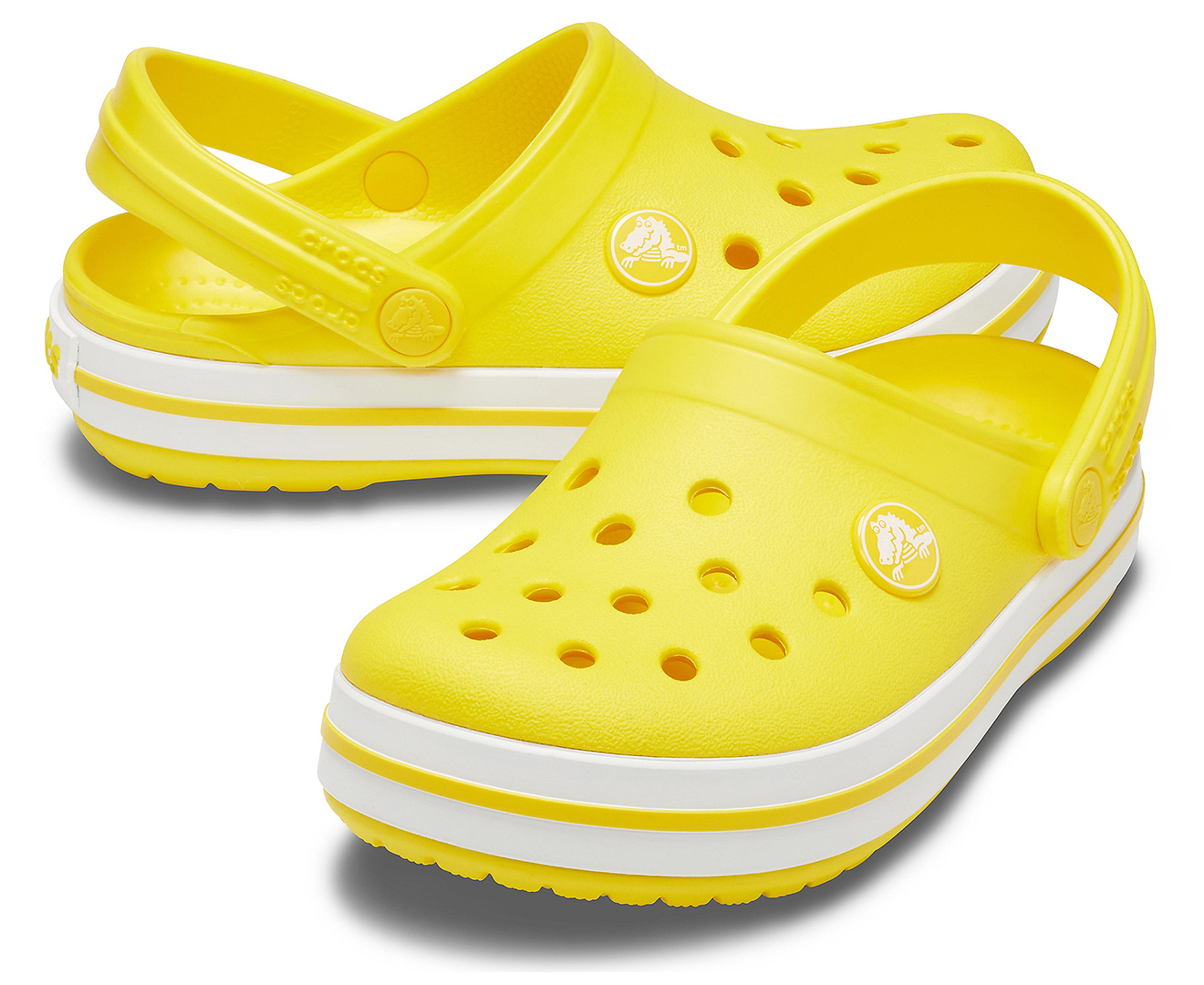 crocs jaune adulte