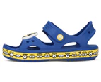 Crocs Boys' Minions Crocband II Sandals - Blue Jean