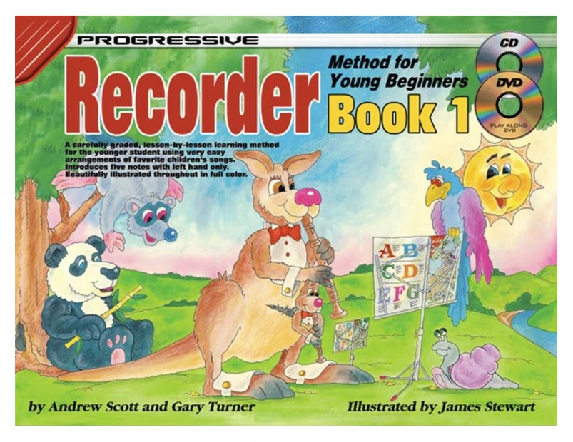 Progressive Recorder Book 1 : Method for Young Beginners