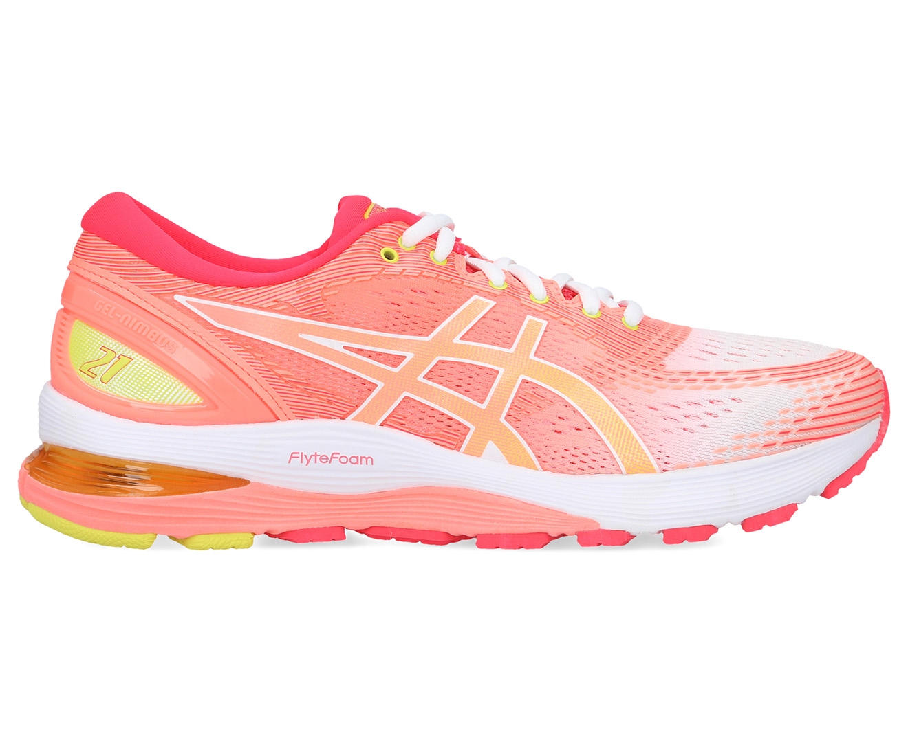 Asics gel 2024 nimbus 21 coral