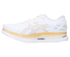 ASICS Men's Metaride Running Shoes - White/Pure Gold