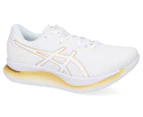 ASICS Women's Glideride Running Shoes - White/Pure Gold