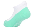 Bonds Baby Logo Light Trainer Socks 2-Pack - White/Multi