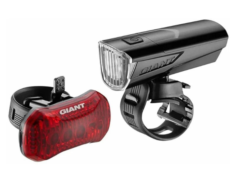 Giant Numen Combo 3 Front/Rear 26lm Battery Light Set Black