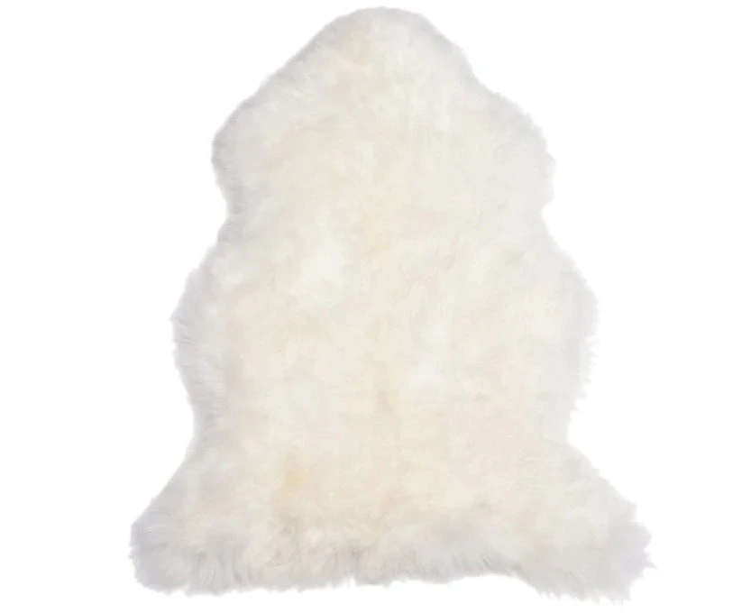 100% Genuine Sheepskin Lambskin Rug  Medium