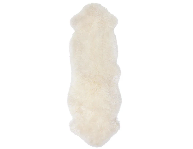 100% Genuine Sheepskin lambskin Rug Fluffy DOUBLE L 180cm