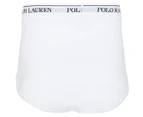 Polo Ralph Lauren Men's Big & Tall Briefs 2-Pack - White