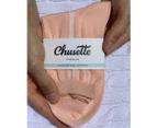 10 PACK - Chusette Kid's Fashion Mercerized Cotton Socks - Apricot