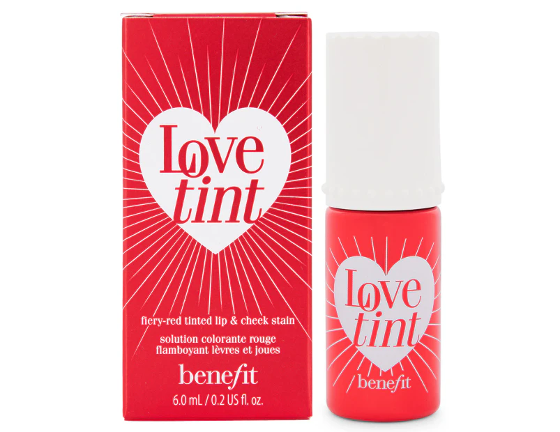 Benefit Lovetint Lip & Cheek Tint 6mL - Red