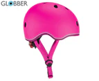 Globber XS/S Go Up Lights Helmet - Deep Pink