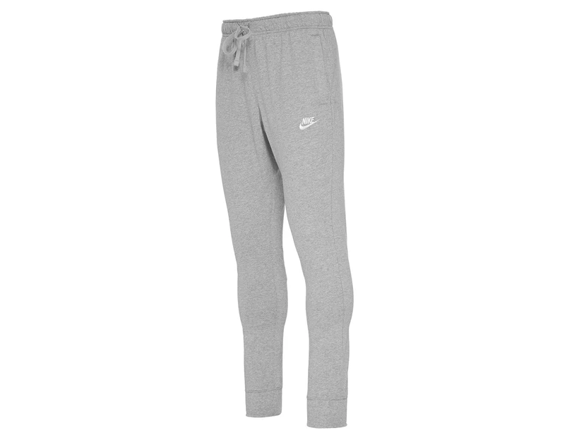 Nike Sportswear Men's Club Jogger Jersey Trackpants / Tracksuit Pants - Dark Grey Heather