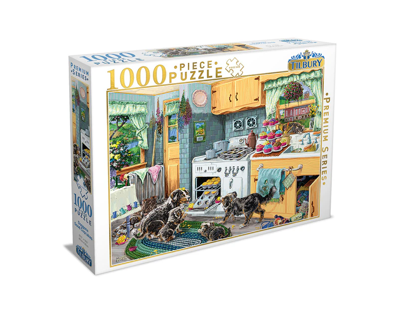 Tilbury Doggone Good Cupcakes 1000-Piece Jigsaw Puzzle
