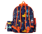 Penny Scallan Anchors Away Large Backpack - Navy Blue