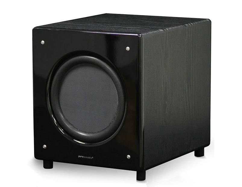 Pure Acoustics SN-10 SUB 10" 150W Active Subwoofer Speaker for Home Theatre BLK