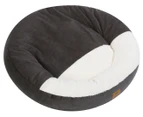 Charlie's Cushioned Snookie Pet Bed - Charcoal