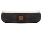 Charlie's Cushioned Snookie Pet Bed - Charcoal