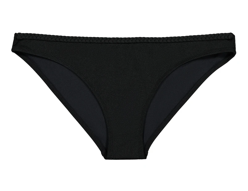 Heidi Klum Swim Women's Sun Muse Shimmer Classic Bikini Pant - Black