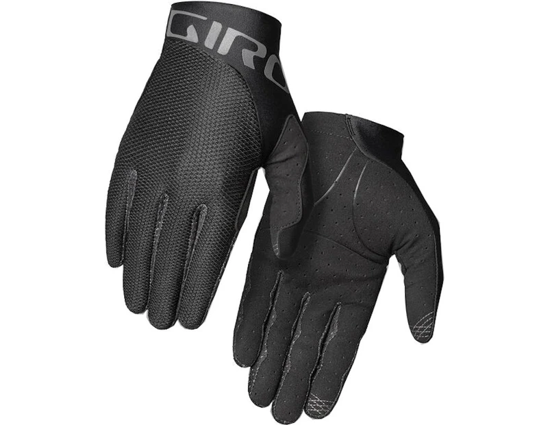 Giro Trixter Full Finger MTB Bike Gloves Black - Black