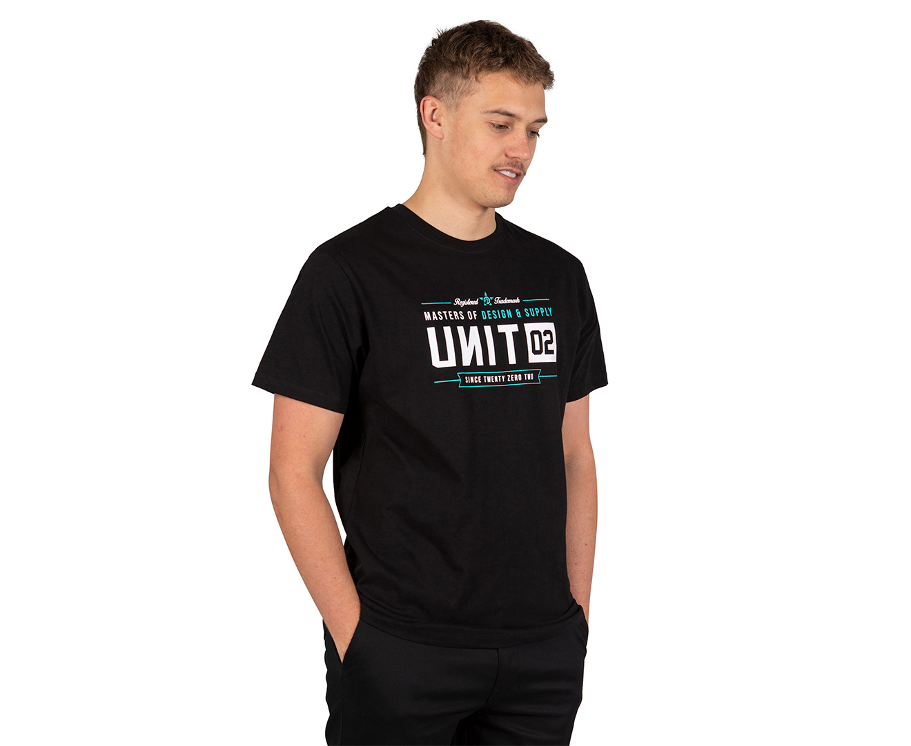 Unit Men's Capital Tee / Tshirt / T-Shirt - Black | Www.catch.com.au