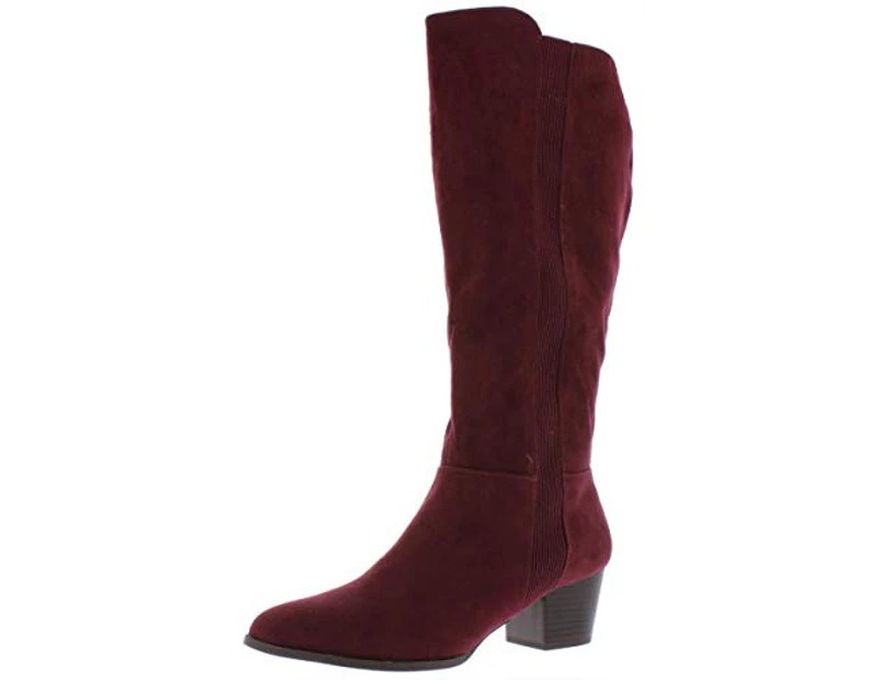 Style & Co. Womens Myranda Tall Almond Toe Knee-High Boots