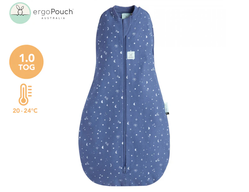 ergoPouch 1.0 Tog Cocoon Swaddle Bag - Night Sky