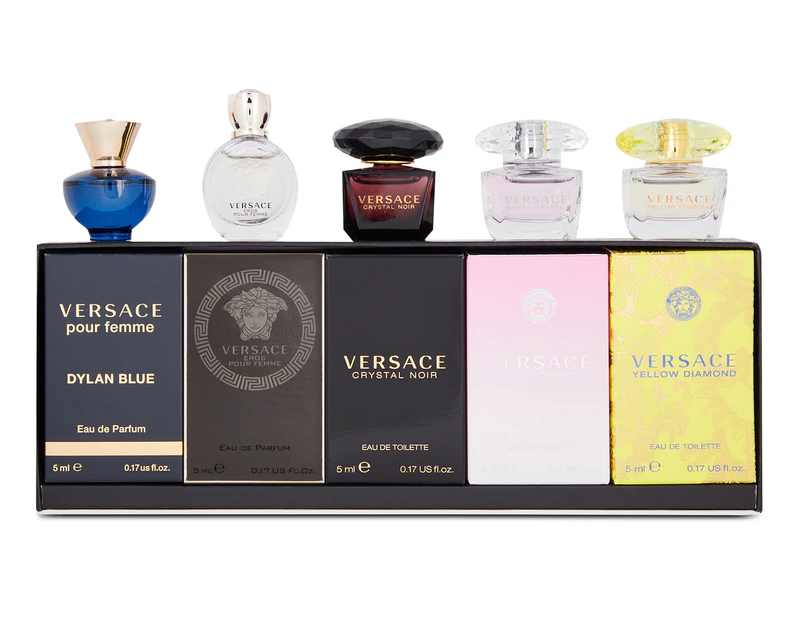 Versace For Women 5-Piece Miniature Perfume Set