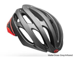 Bell Stratus Mips Road Helmet - Matte/Gloss Grey/Infrared