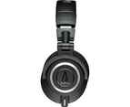 Audio-Technica ATH-M50x Studio Monitor Over-Ear Headphones (Black) - Black