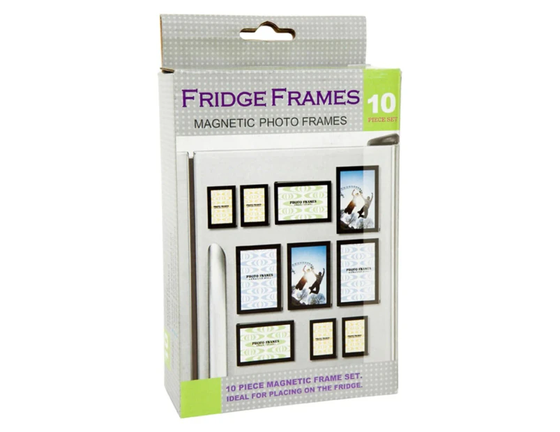 Fridge Magnet Pack 4x6" w. 10x Magnetic Frames per pack