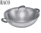 RACO 32cm Reliance Stainless Steel Covered Wok w/ Lid