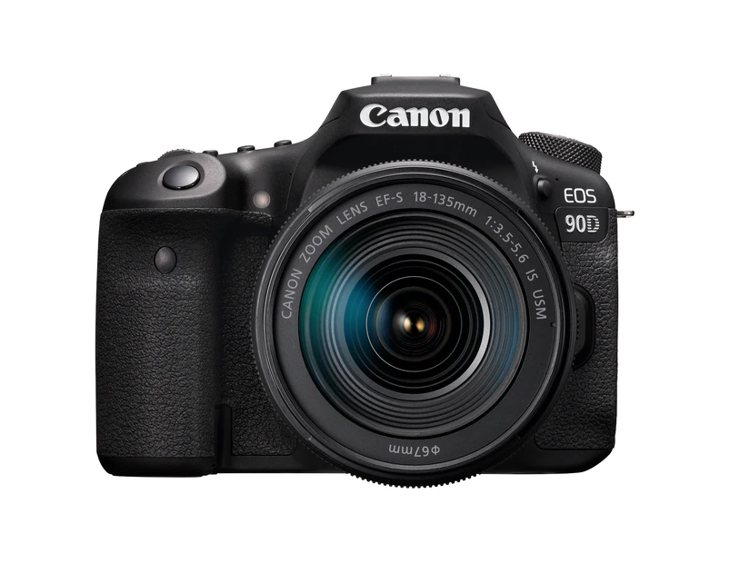 Canon EOS 90D Super Kit with EFS18-135USM Lens - Black