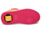 Heelys Girls' Soy Luna Rayito De Sol Paver 1-Wheel Skate Shoes - Pink/Yellow