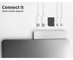 USB 3.0 Type-C HUB 6 Port Powered Adapter High Speed Splitter for Macbook pro