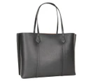 Tory Burch Perry Triple-Compartment Tote Bag - Black