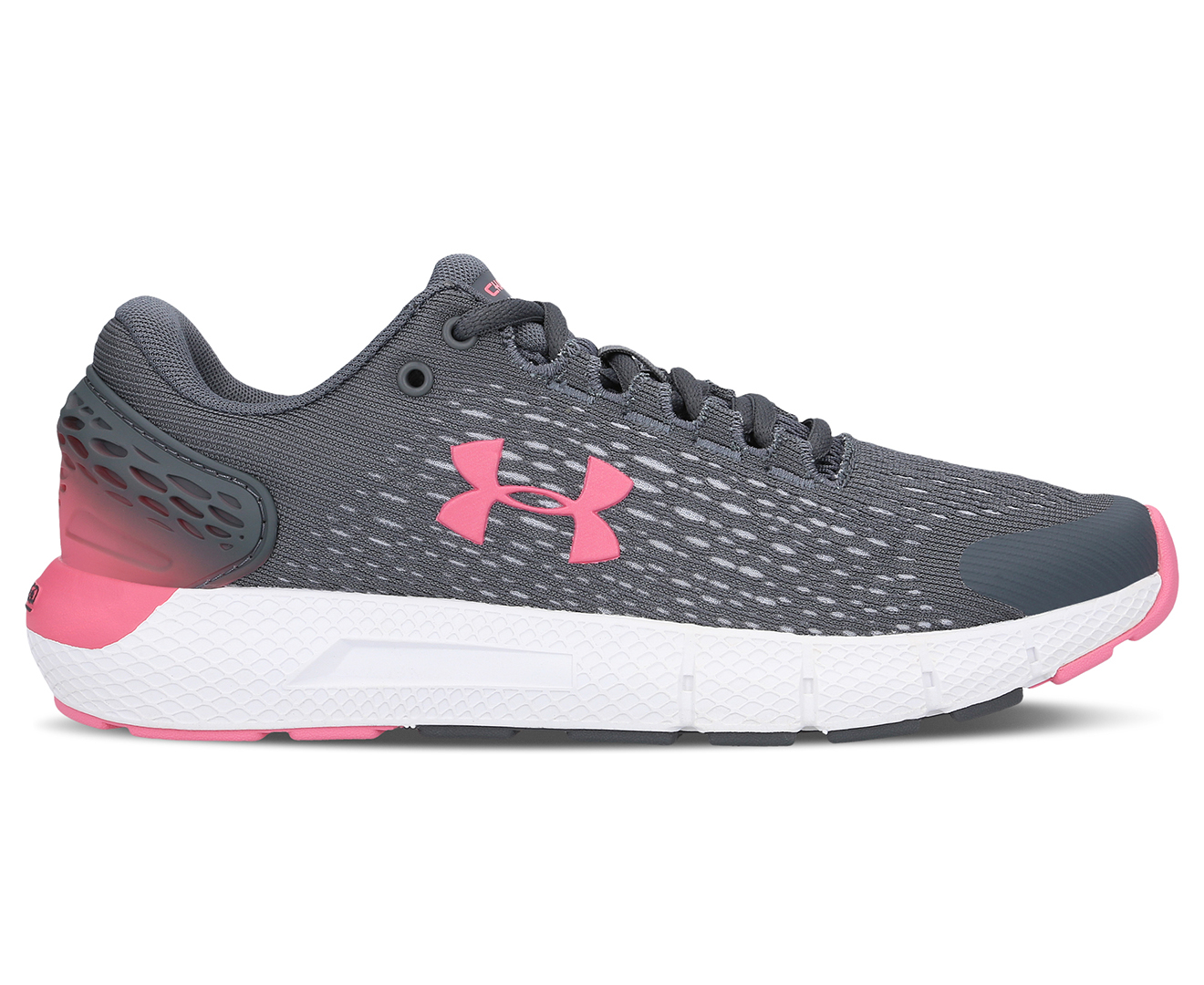 Under Armour Women's Charged Rogue 2 Running Shoes - Pitch Grey/White ...