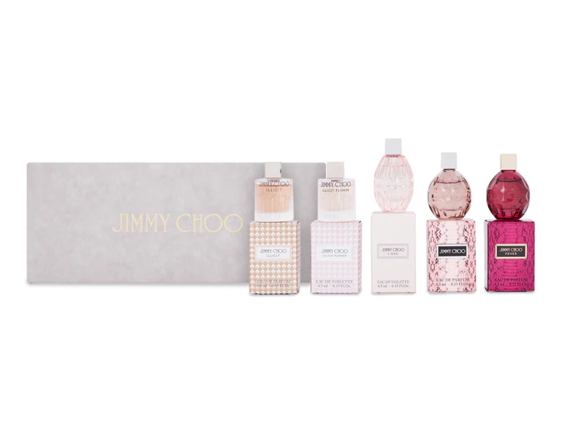 Jimmy Choo Miniatures 5-Piece Perfume Collection