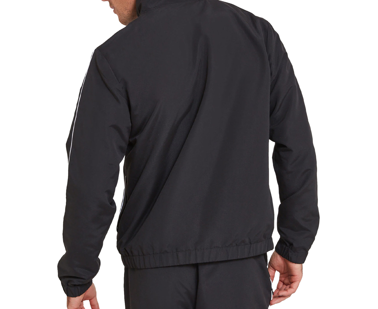 Fila Men's CLA Microfibre Jacket - Black | Catch.com.au