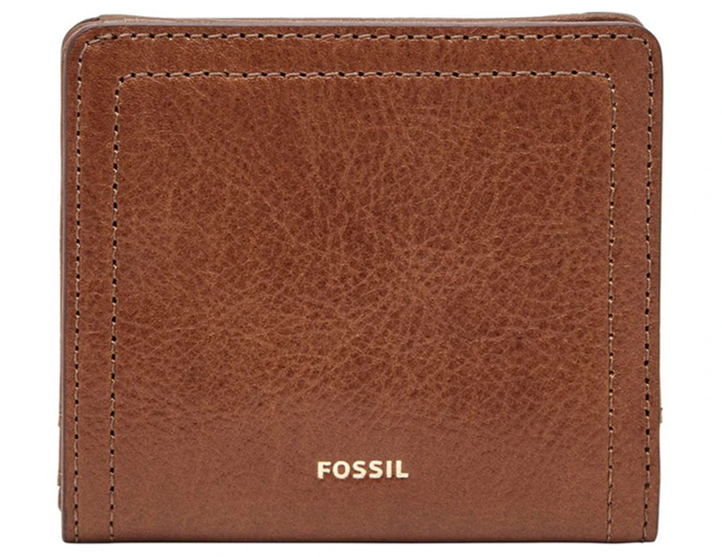 Fossil Logan Small RFID Bifold Wallet - Brown