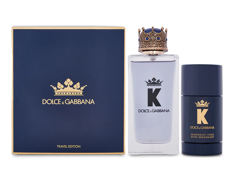 Dolce & Gabbana K (King) For Men 2-Piece Travel Set