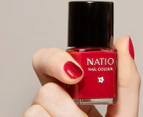 Natio Nail Colour / Nail Polish / Nail Lacquer 15mL - Ruby