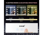 Maxkon Hollywood Style Makeup Mirror Lighted Vanity Mirror with 12 LED Lights